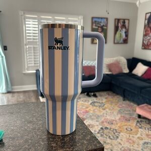 Stanley Striped Blue and White Mug